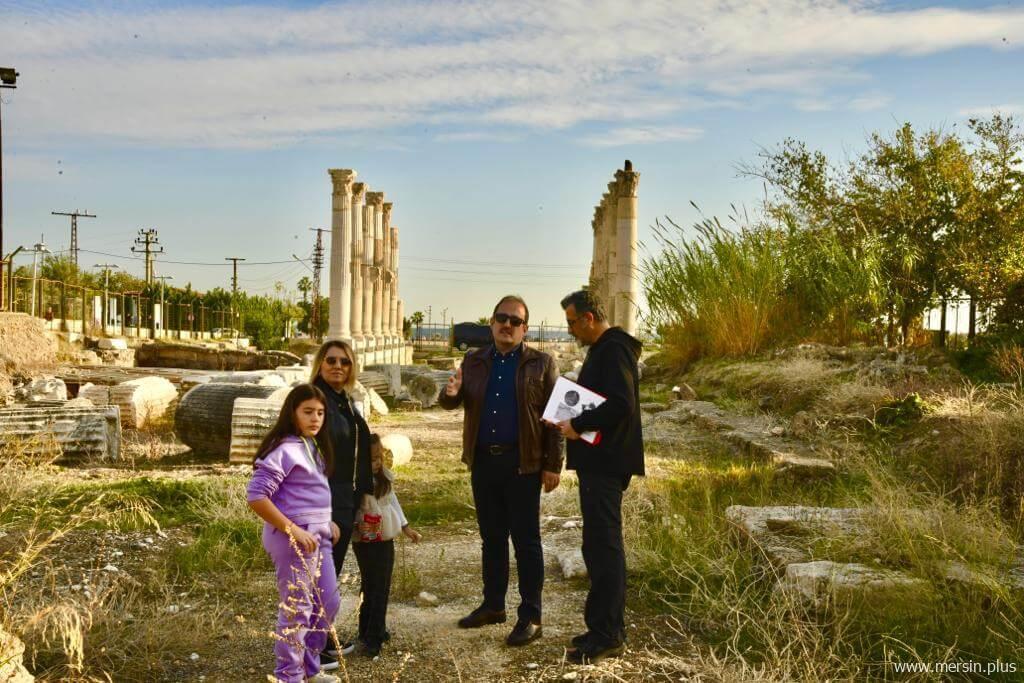 Valimiz Ali Hamza Pehlivan Soli Pompeiopolis Antik Kenti’ni ziyaret