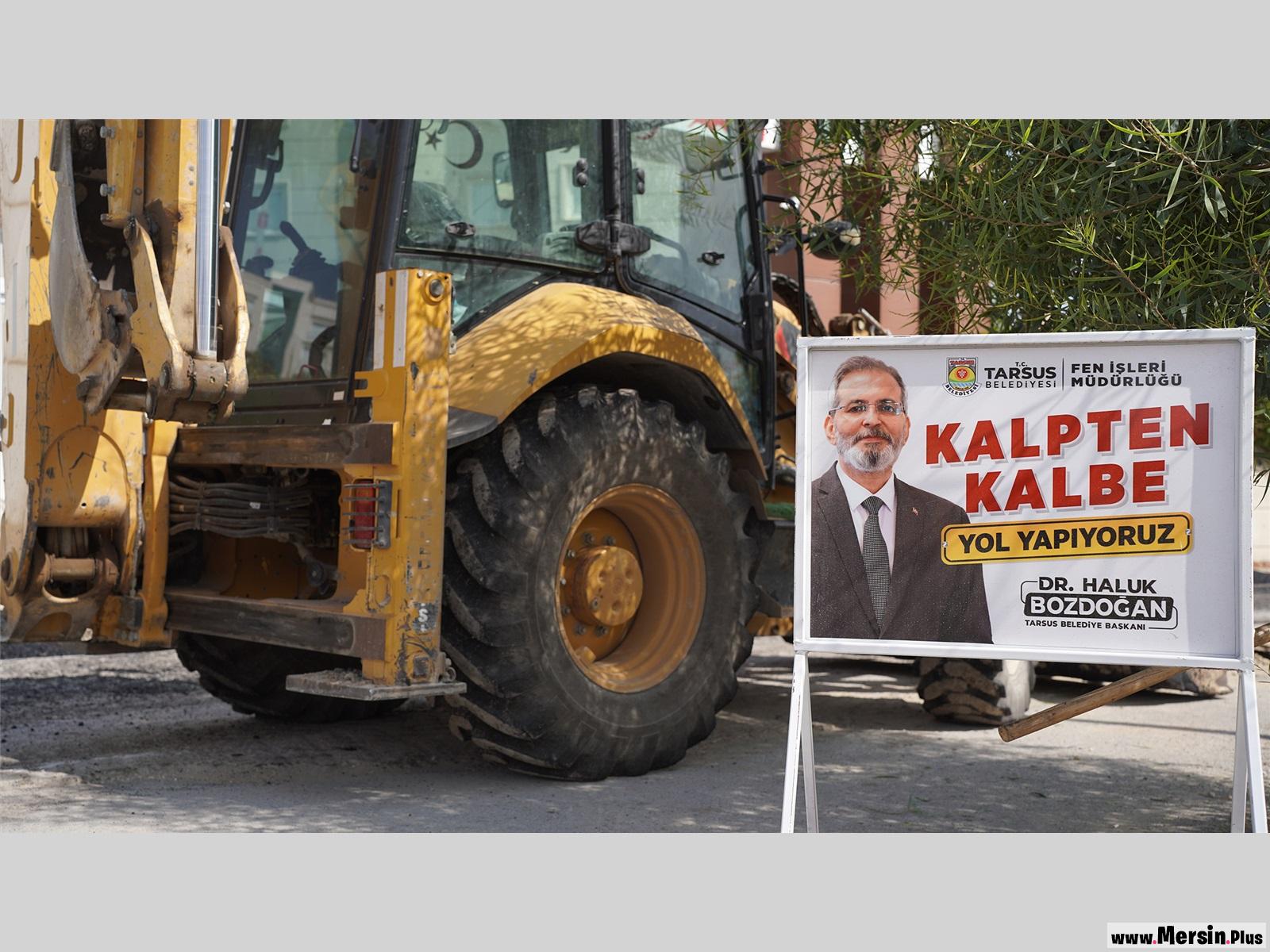 Tarsus'un Yolları Her  Geçen Gün Daha Da Güzelleşiyor