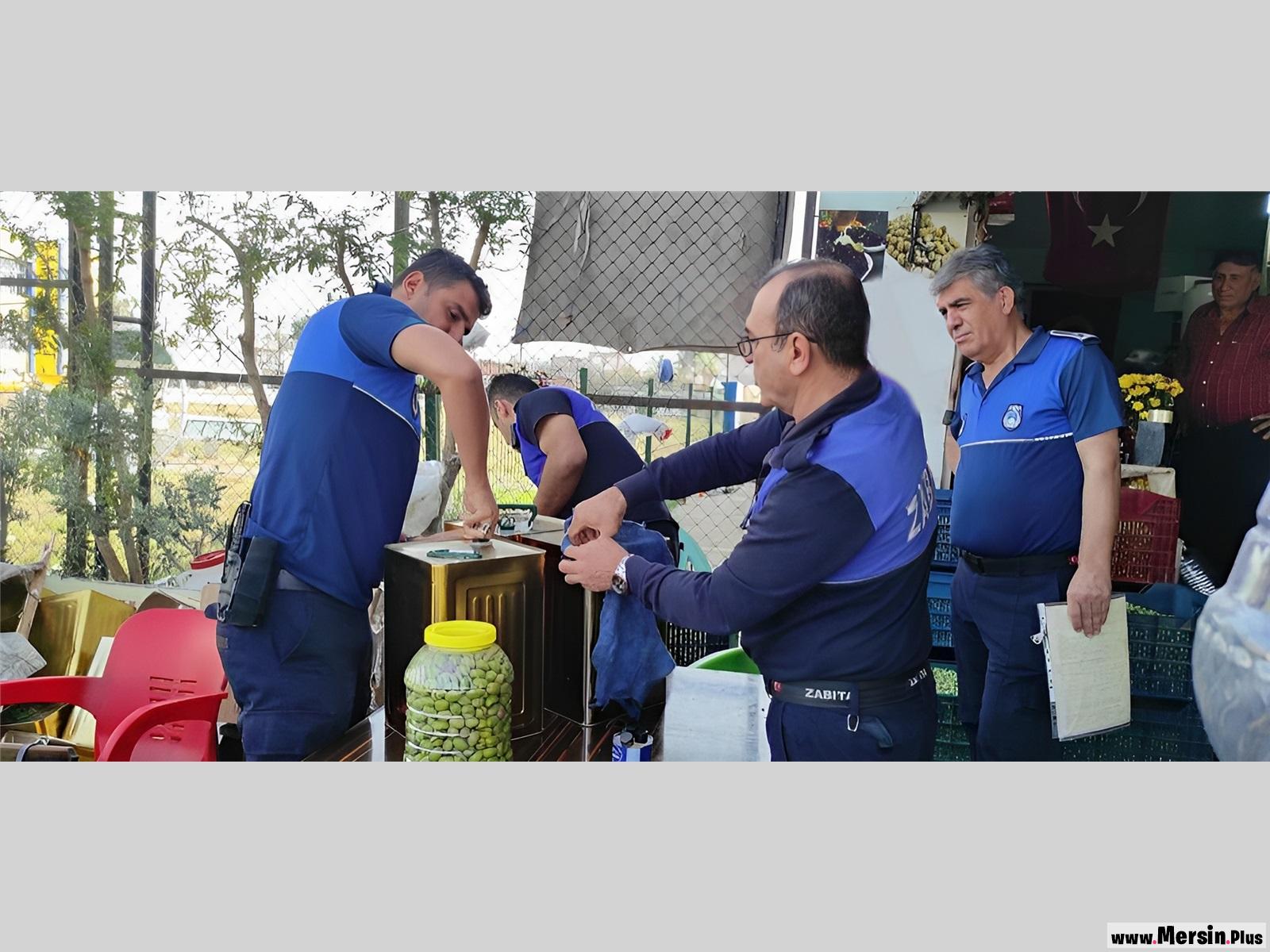 Tarsus'da Sahte Zeytinyağı Ele Geçirildi