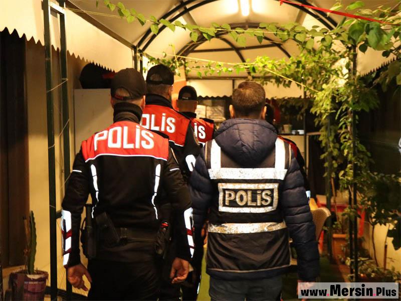 Mersin Polisiyle Denetimler Kesintisiz Devam Ediyor