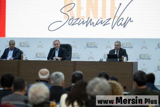 Başkan Vahap Seçer, ‘Kent Katılımı Buluşmaları’ Kapsamında Emek Örgütleri İle Bir Araya Geldi
