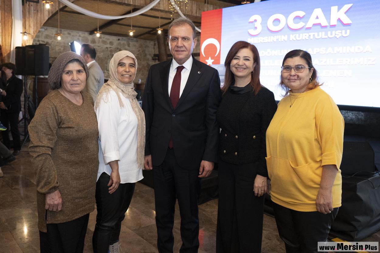 Başkan Vahap Seçer, Mersin’in Kurtuluşunun 102. Yılında Şehit Aileleri Ve Gazilerle Bir Araya Geldi
