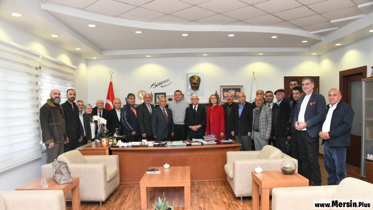İnanç Merkezleri Ve STK’lardan Başkan Abdullah Özyiğit’e Hayırlı Olsun Ziyareti