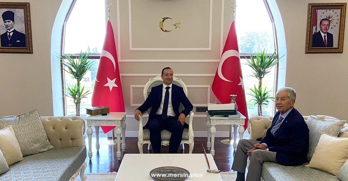 Çukurova Holding'Ten Ali Samsa Karamehmet, Tarsus Kaymakamı Mehmet Ali Akyüz'Ü Ziyaret Etti
