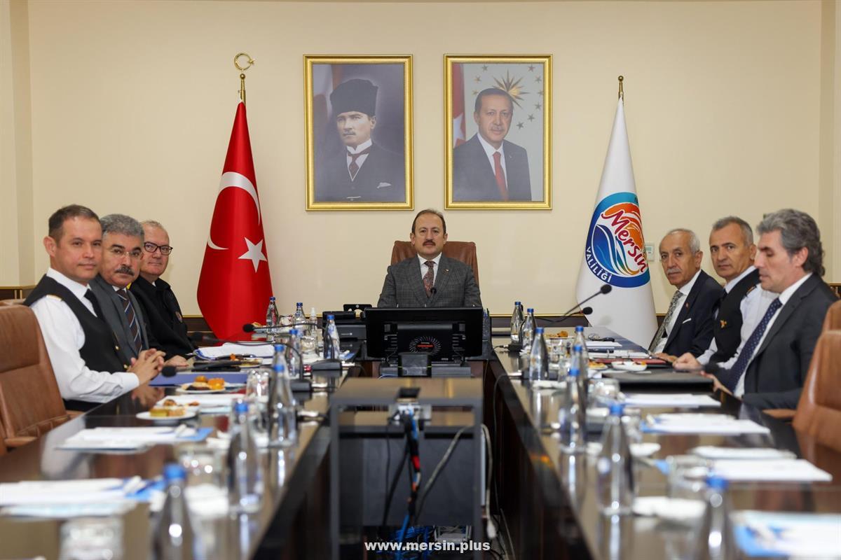 İl Güvenlik, Asayiş Değerlendirme ve Koordinasyon Toplantısı gerçekleştirildi