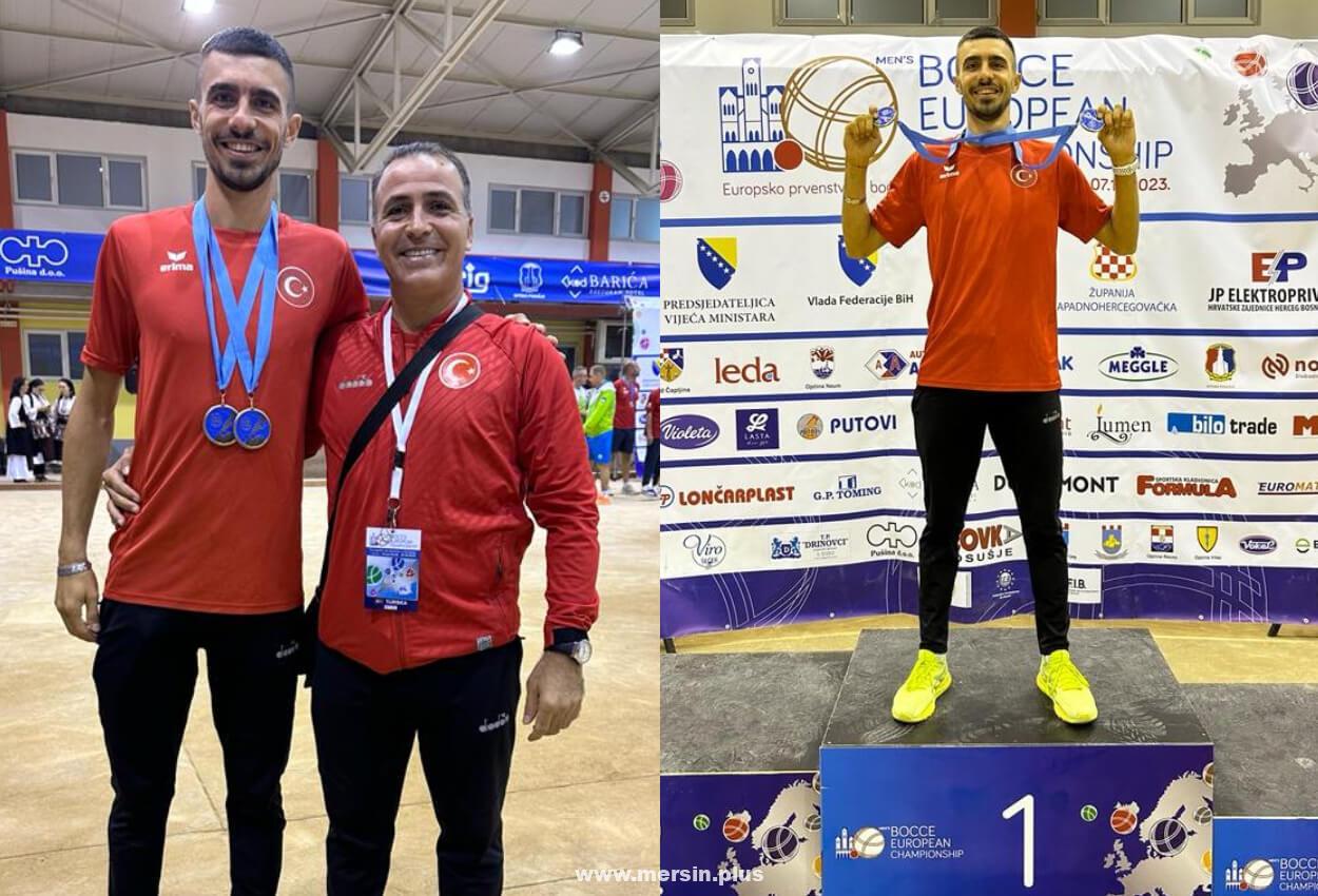 Toroslar Belediyesinin Milli Bocce Sporcusu Mehmet Can Yakın, Bocce Volo Dünya Şampiyonası’na katılacak