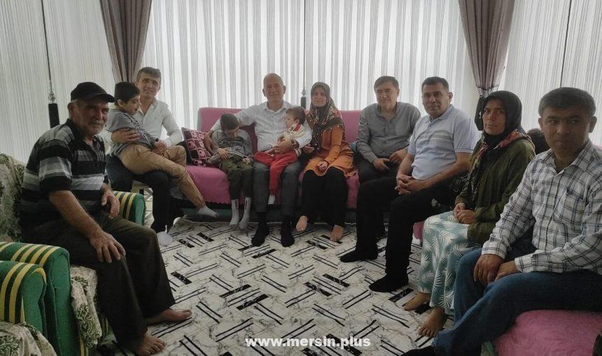 Anamur Belediye Başkanı Durmuş Deniz, Şehit Ve Engelli Ailelerini Ziyaret Etti