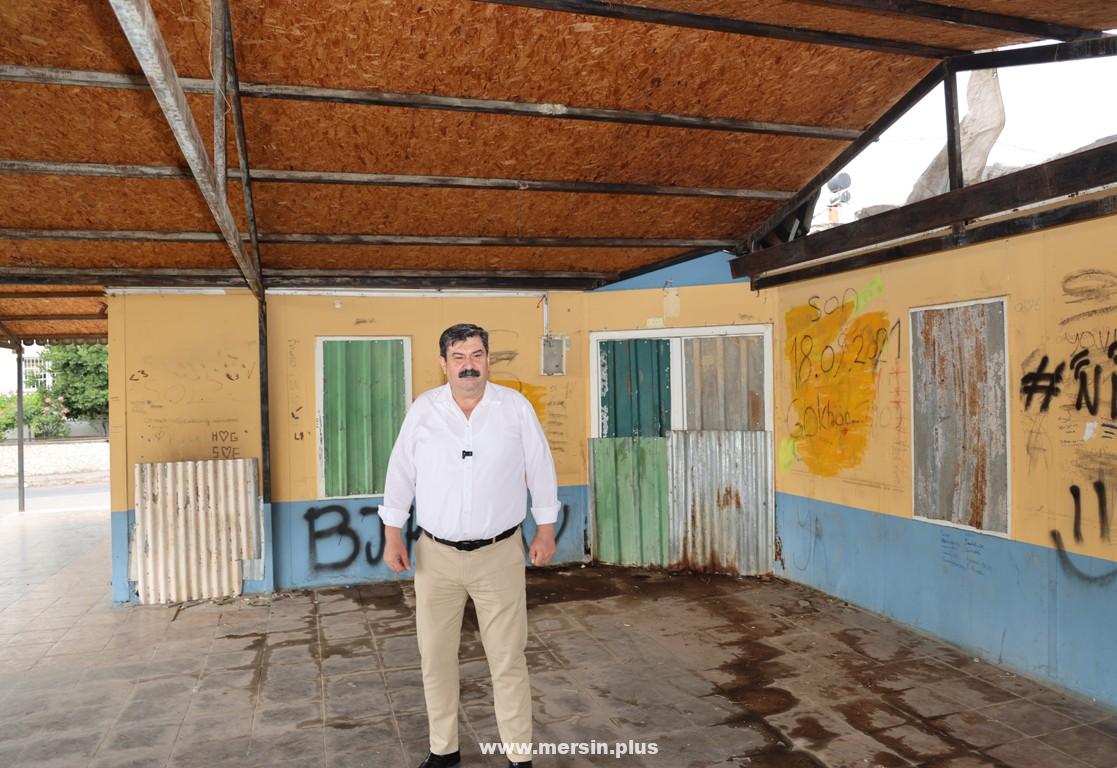Mülkiyeti Toroslar Belediyesine ait atıl haldeki sosyal tesisler yenileniyor