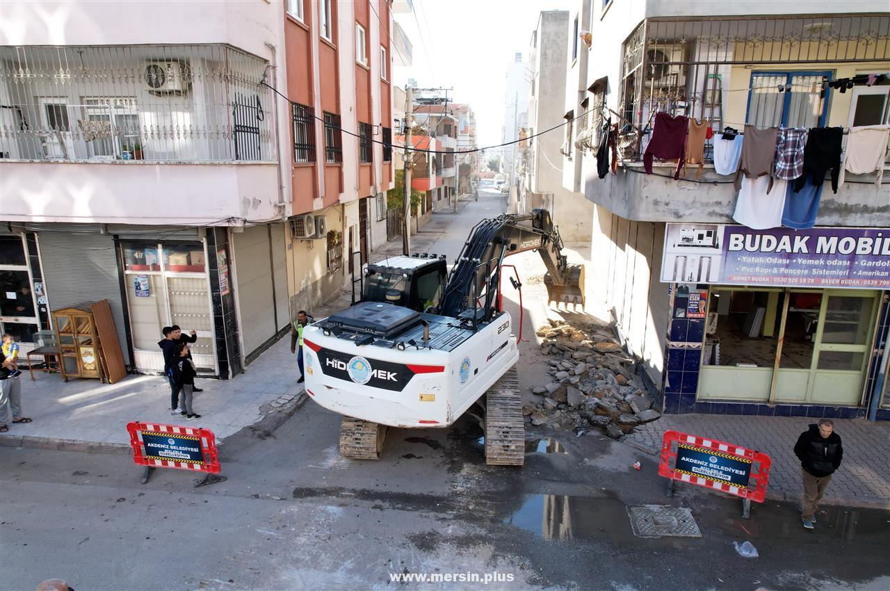 Şevket Sümer Mahallesi'ndeki Sokaklar Yeniden Düzenleniyor