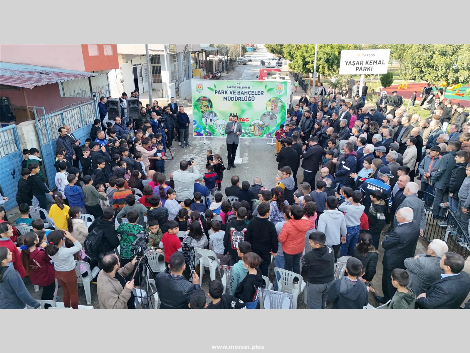 Barbaros Mahallesi'ne Yeni Park Neşeyle Açıldı