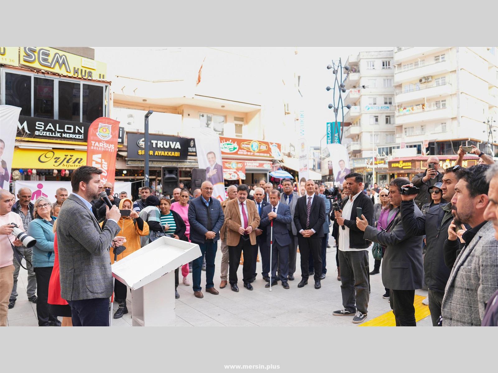 Tarsus'ta Beyaz Baston Farkındalık Haftası'nda Dikkat Çeken Etkinlikler