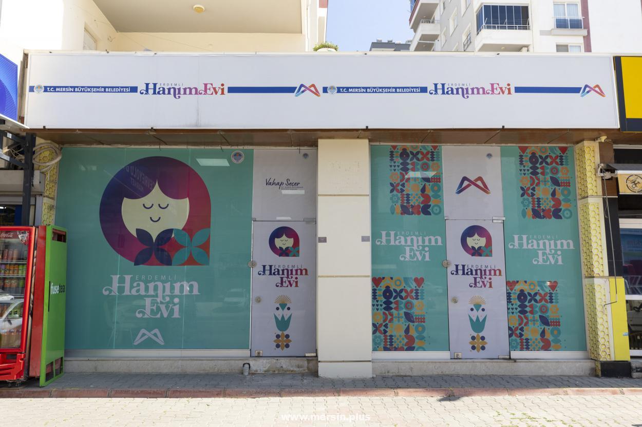 Büyükşehir Erdemli Hanım Evi Hizmete Açıldı
