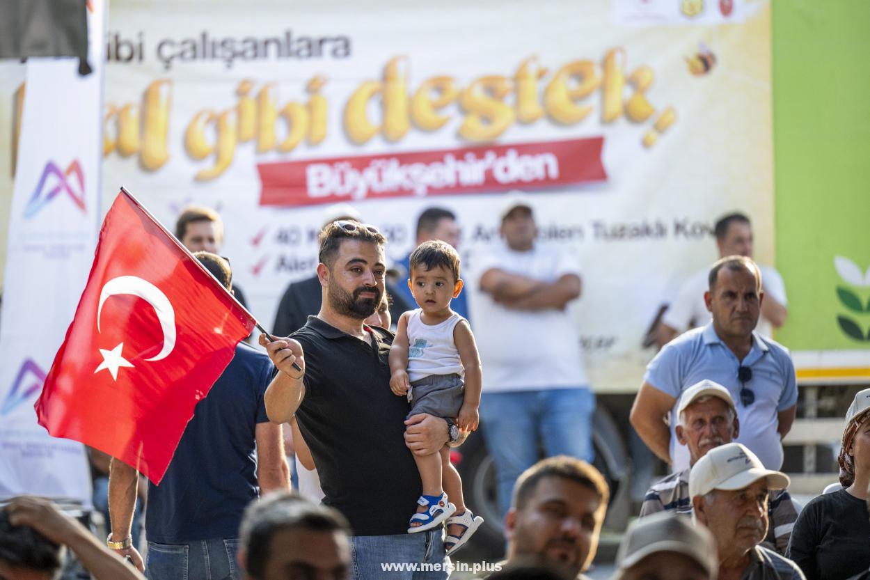 Mersin Büyükşehir’den Tarıma Kesintisiz Destek Sürüyor