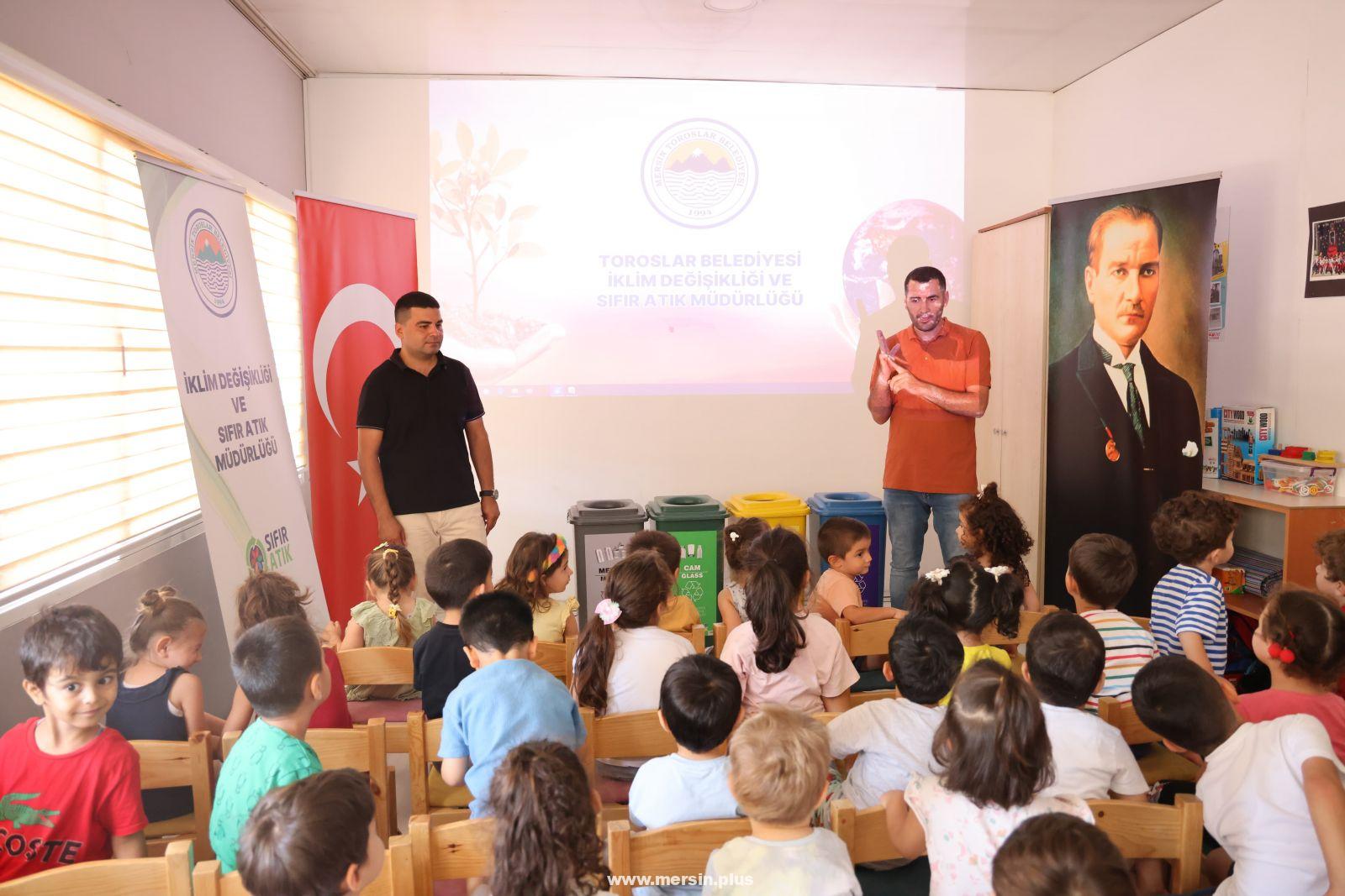 "Toroslar’da Çocuklara Sıfır Atık ve Geri Dönüşüm Eğitimi"