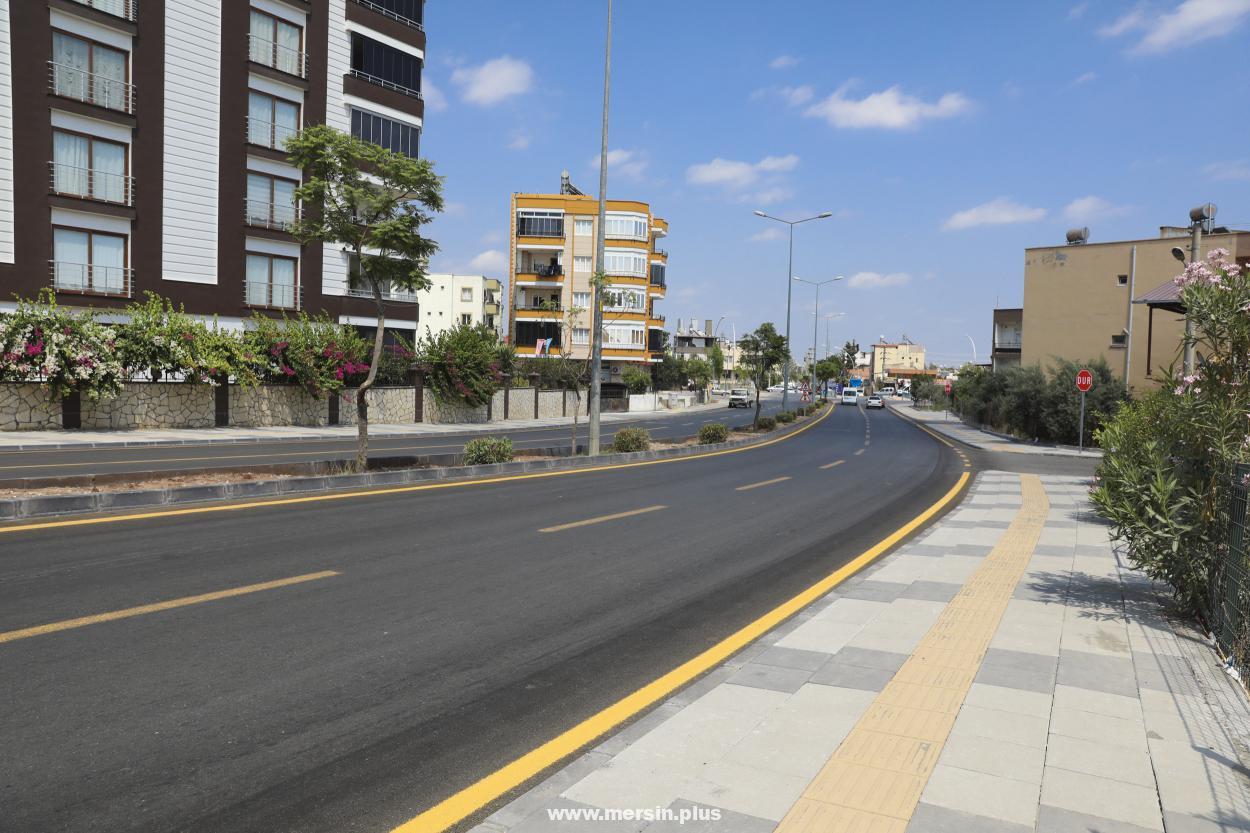 Mersin Büyükşehir’den Yavuz Sultan Selim Caddesi’ne Modern Dokunuş