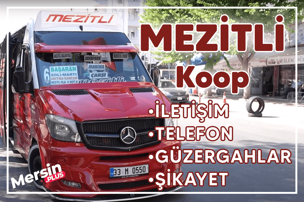 Mezitli Koop | İletişim Telefon | Şikayet | Güzergahlar