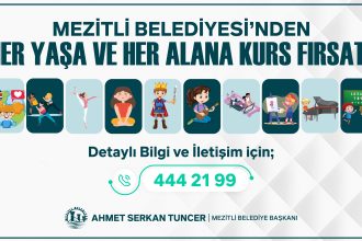 Mezitli Belediyesi’nden Her Yaşa Uygun Ücretsiz Kurs İmkanı