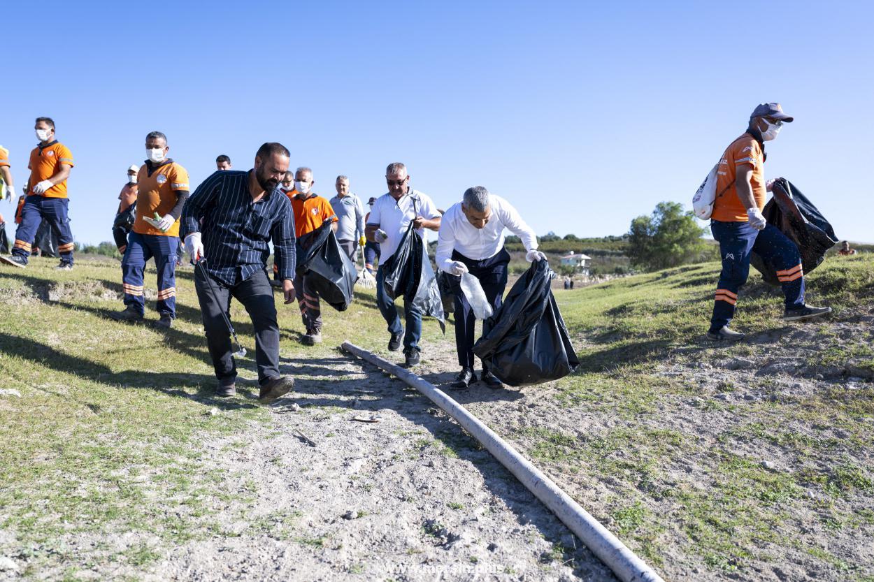 Mersin’de Berdan Barajı Etrafında Çevreci Çalışma