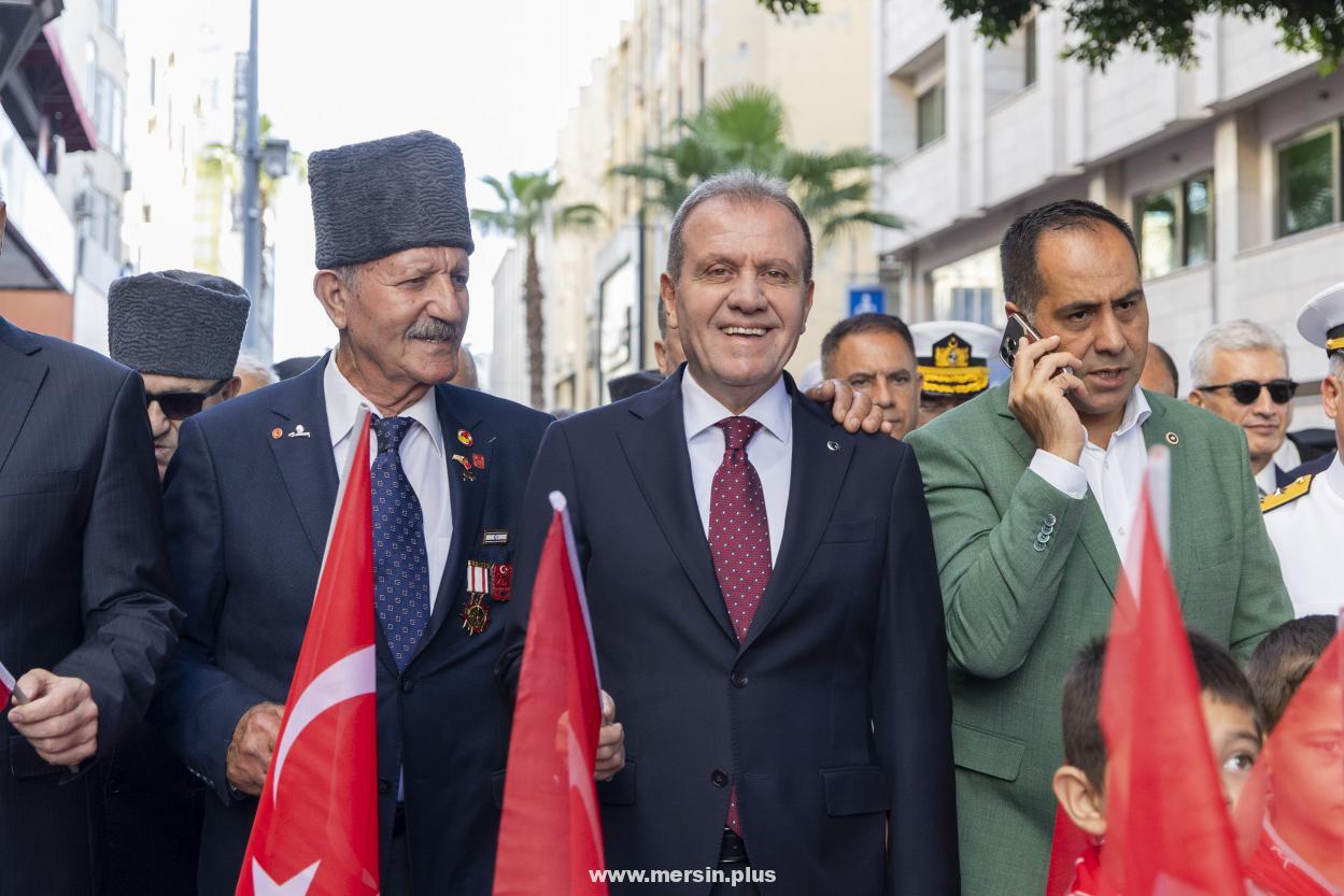 Mersin’de 19 Eylül Gaziler Günü: Başkan Seçer Anma Programına Katıldı
