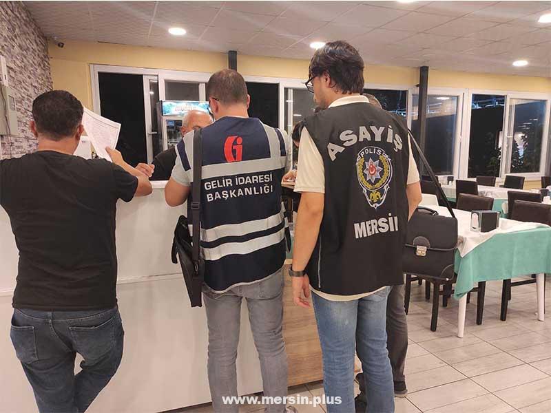 Mersin’de Umuma Açık Yerlerde Huzur Operasyonu
