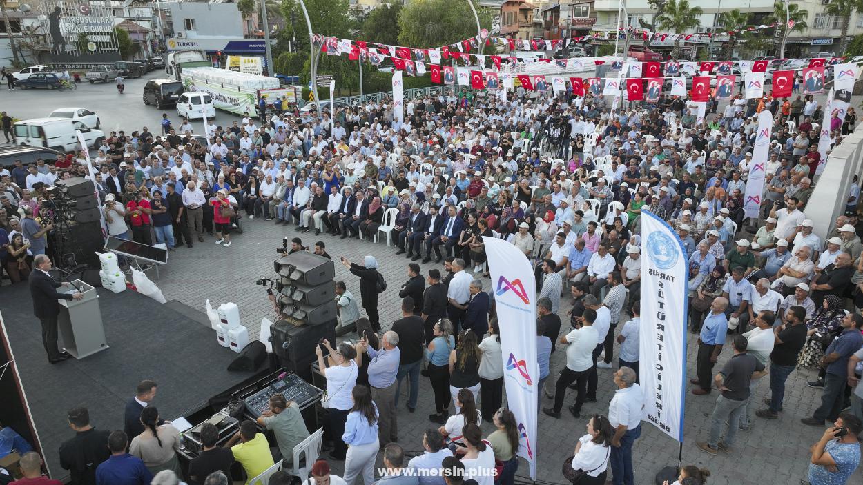 Başkan Seçer’den Tarsus ve Çamlıyaylalı Üreticilere 41 Milyon TL’lik Tarımsal Destek