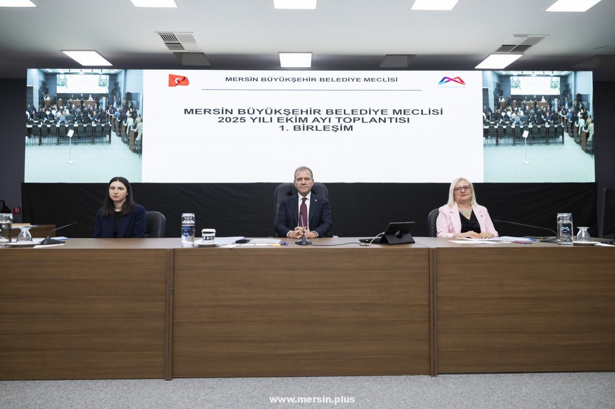Mersin Büyükşehir Belediye Meclisi Ekim Ayı Toplantısında Önemli Kararlar Alındı