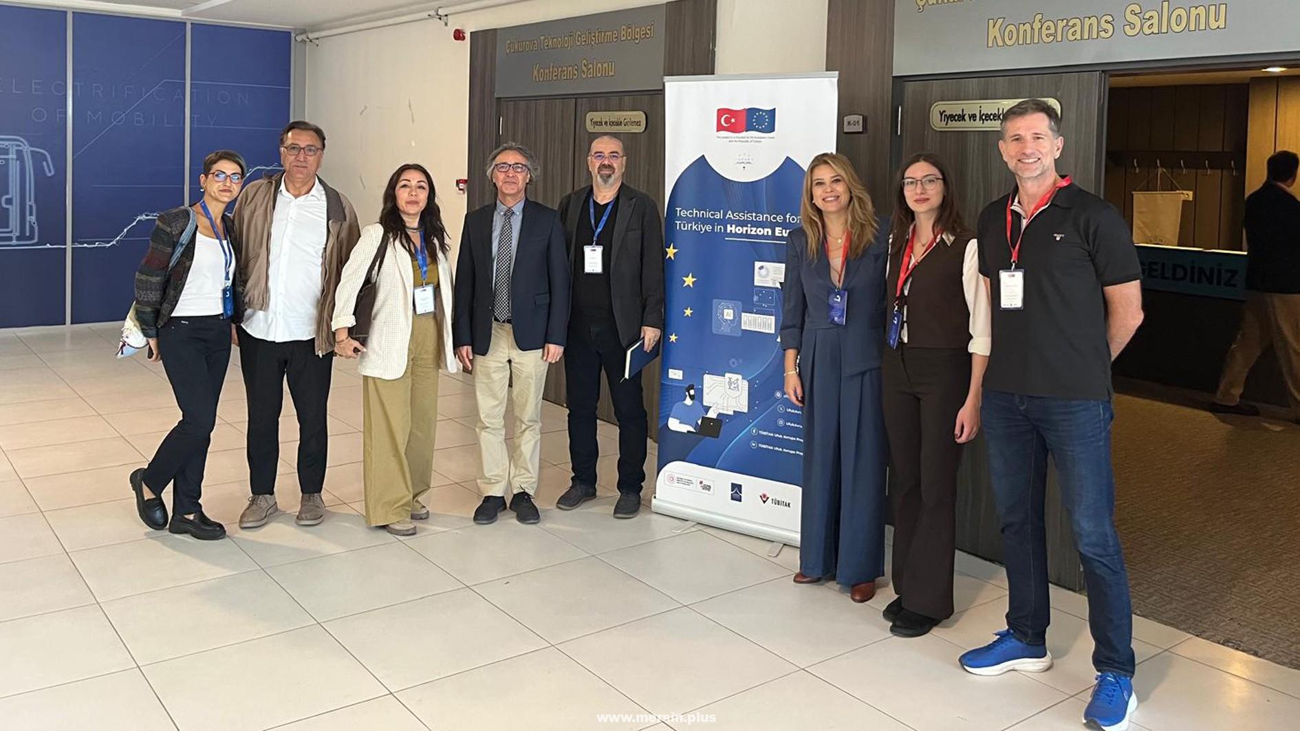 Rektör Yardımcısı Prof. Dr. Ahmet Hakan Öztürk ve TTO Ekibi Ufuk Avrupa’da