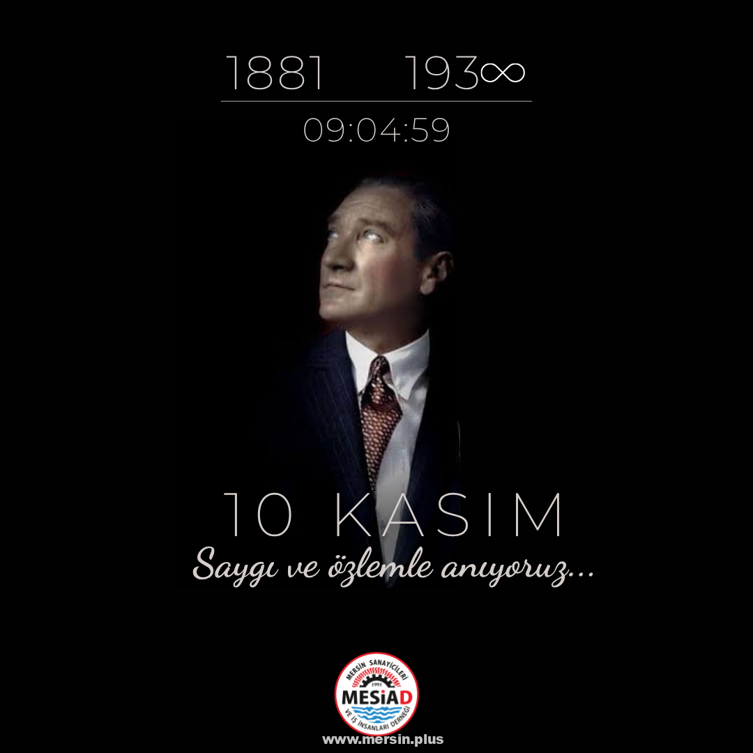 Cumhuriyetimizin kurucusu, Önderimiz Mustafa Kemal Atatürk’ü aramızdan ayrılışının 87. yıl dönümünde sonsuz saygı ve minnetle anıyoruz.