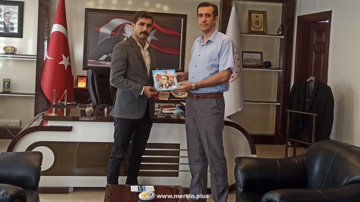 Bozyazı Ülkü Ocakları’ndan Kaymakam Topsakaloğlu’na Nezaket Ziyareti