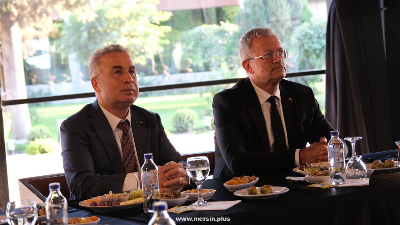 Mersin OSB Başkanı Sabri Tekli, MESİAD Heyetini Ağırladı