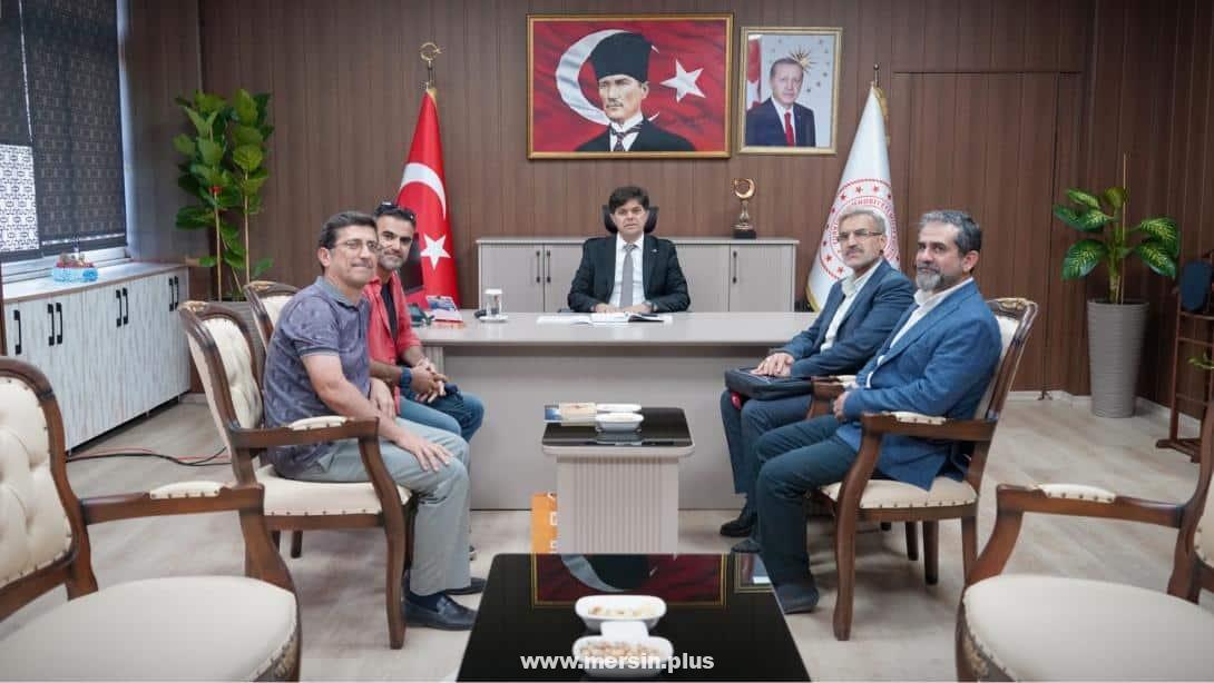 Akdenizli Yazarlar İl Millî Eğitim Müdürü Özdemirci’yi Ziyaret Etti