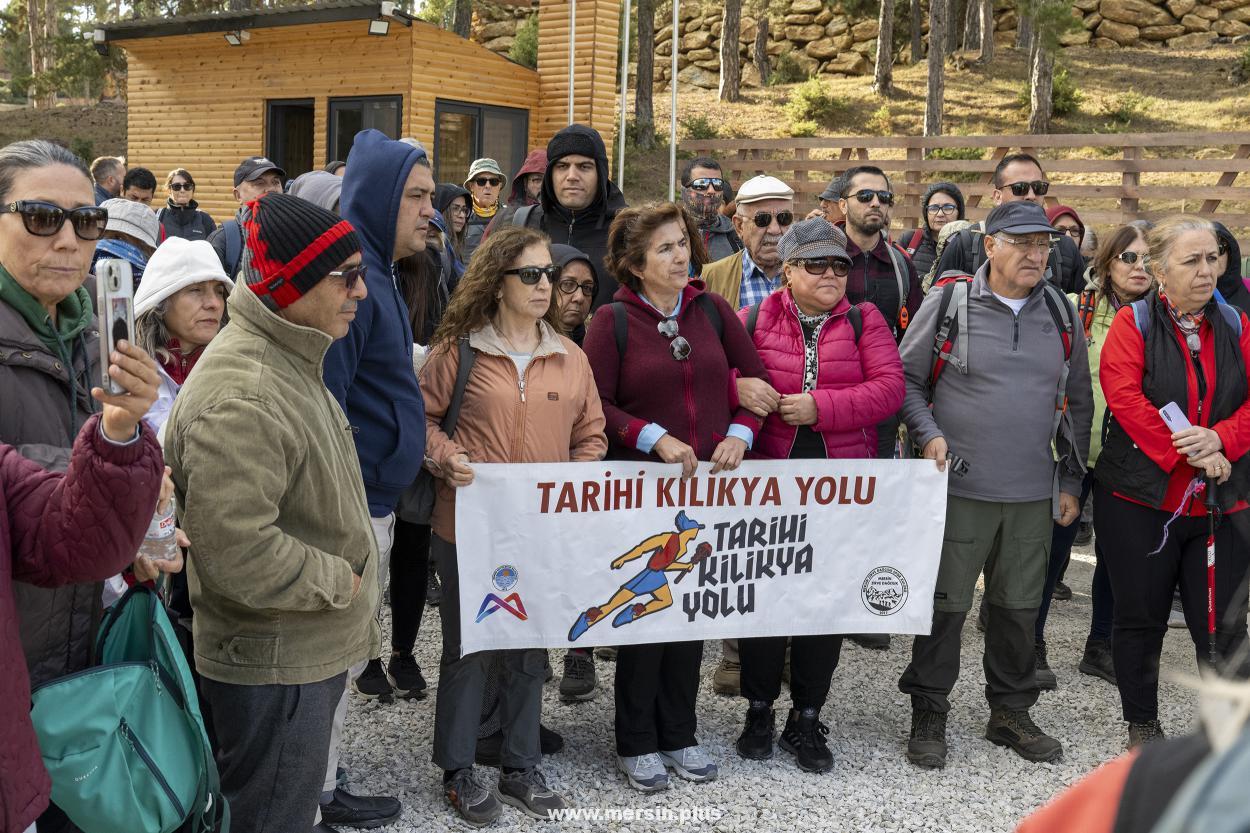 Büyükşehir’in, ‘Tarihi Kilikya Yolu Yürüyüşü’ne Yoğun İlgi Sürüyor