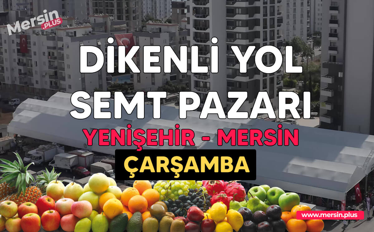 Dikenli Yol Semt Pazarı – (Çarşamba) Yenişehir | Mersin