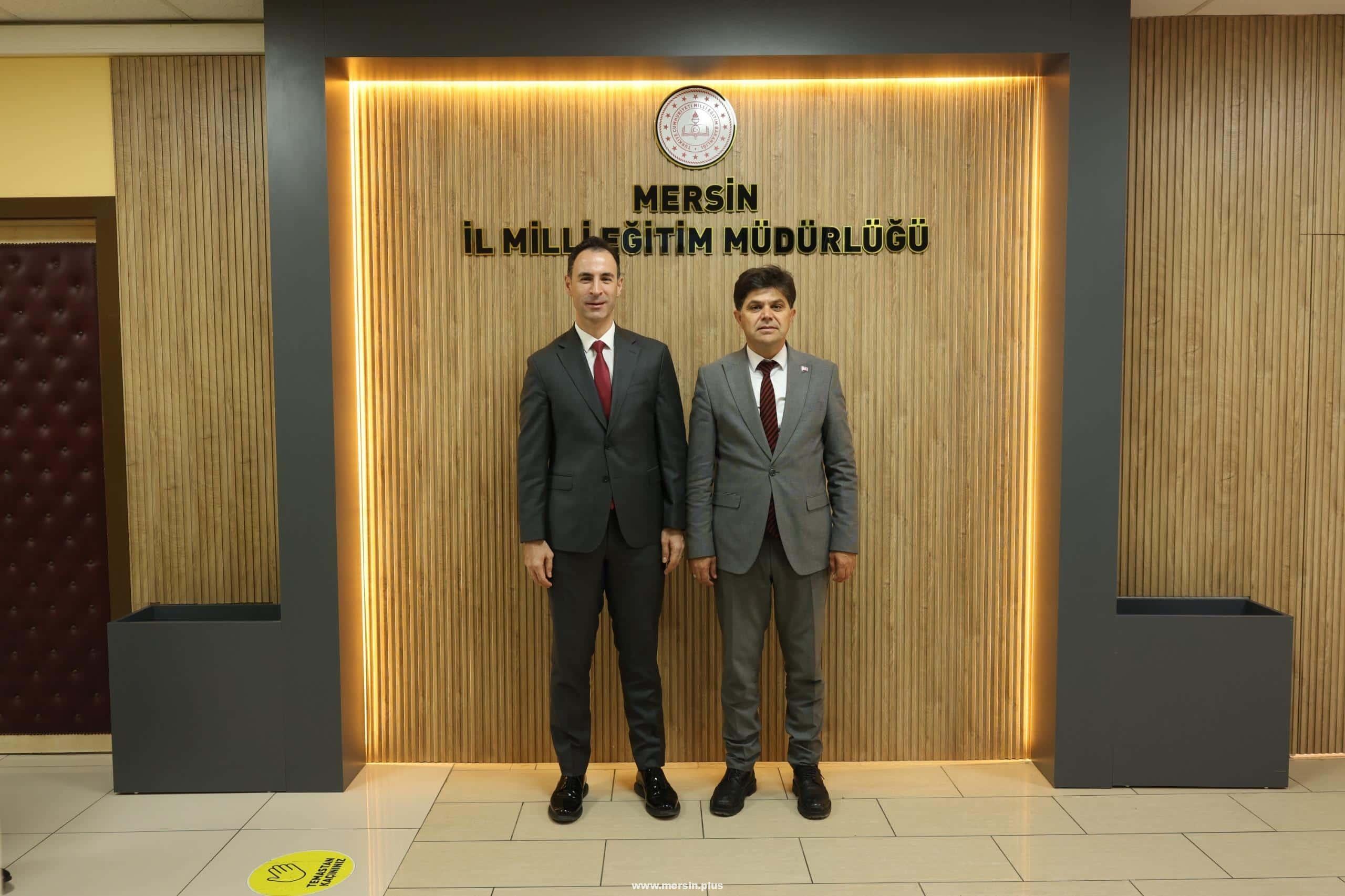 Gençlik ve Spor ile Aile Sosyal Hizmetler Müdürlerinden Özdemirci’ye Nezaket Ziyareti