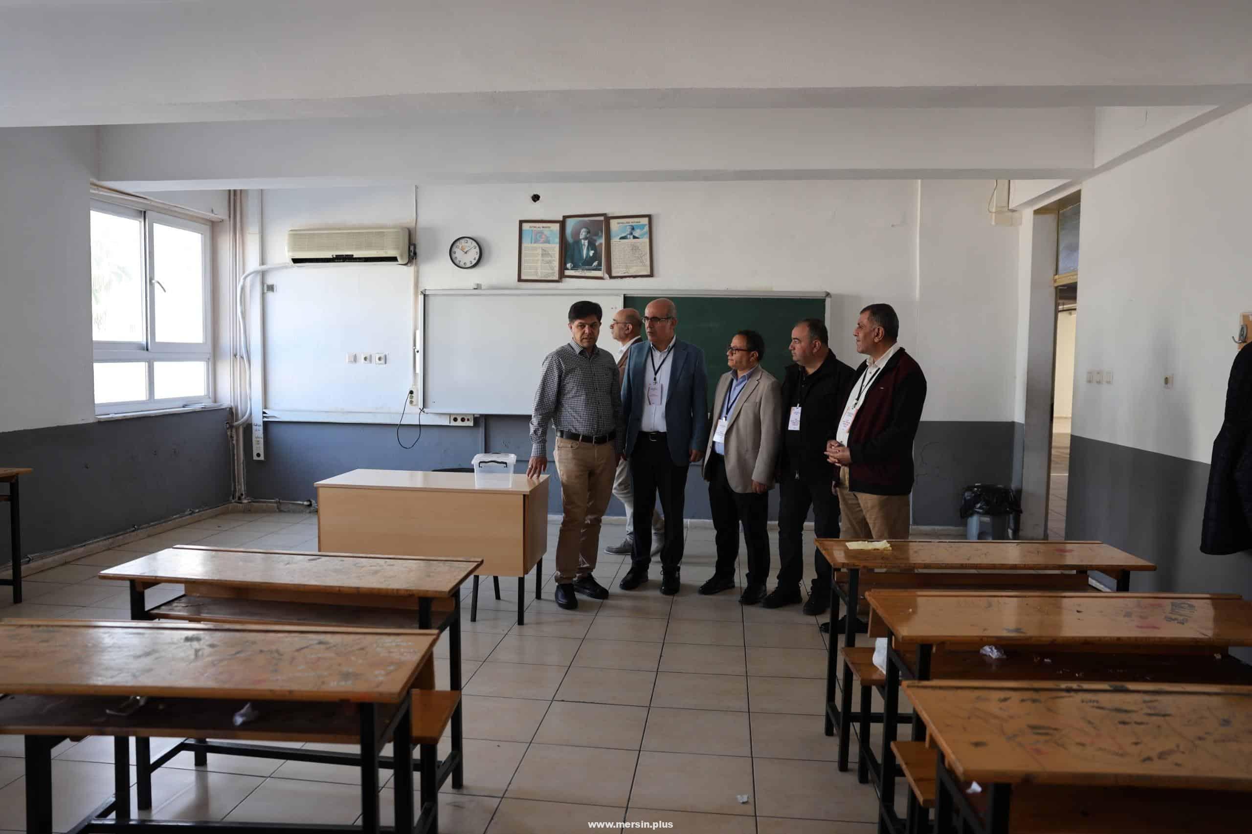 İl Millî Eğitim Müdürü Muhammed Özdemirci’den Yenişehir Şevket Pozcu MTAL’de Sınav İncelemesi