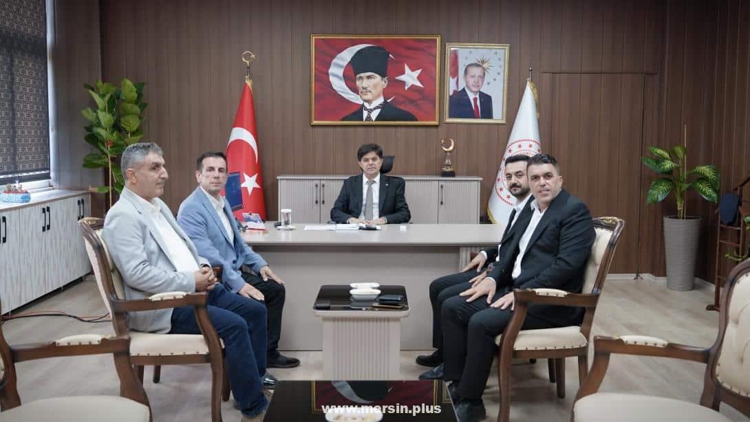 İl Millî Eğitim Müdürü Özdemirci, Esnaf Odası Başkanını Ağırladı