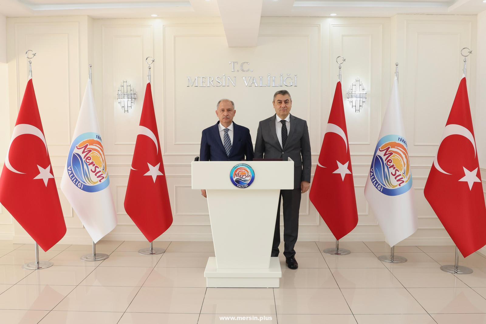 Bakanlık Heyeti Mersin’de: Abdulkadir Polat’tan Vali Toros’a Ziyaret