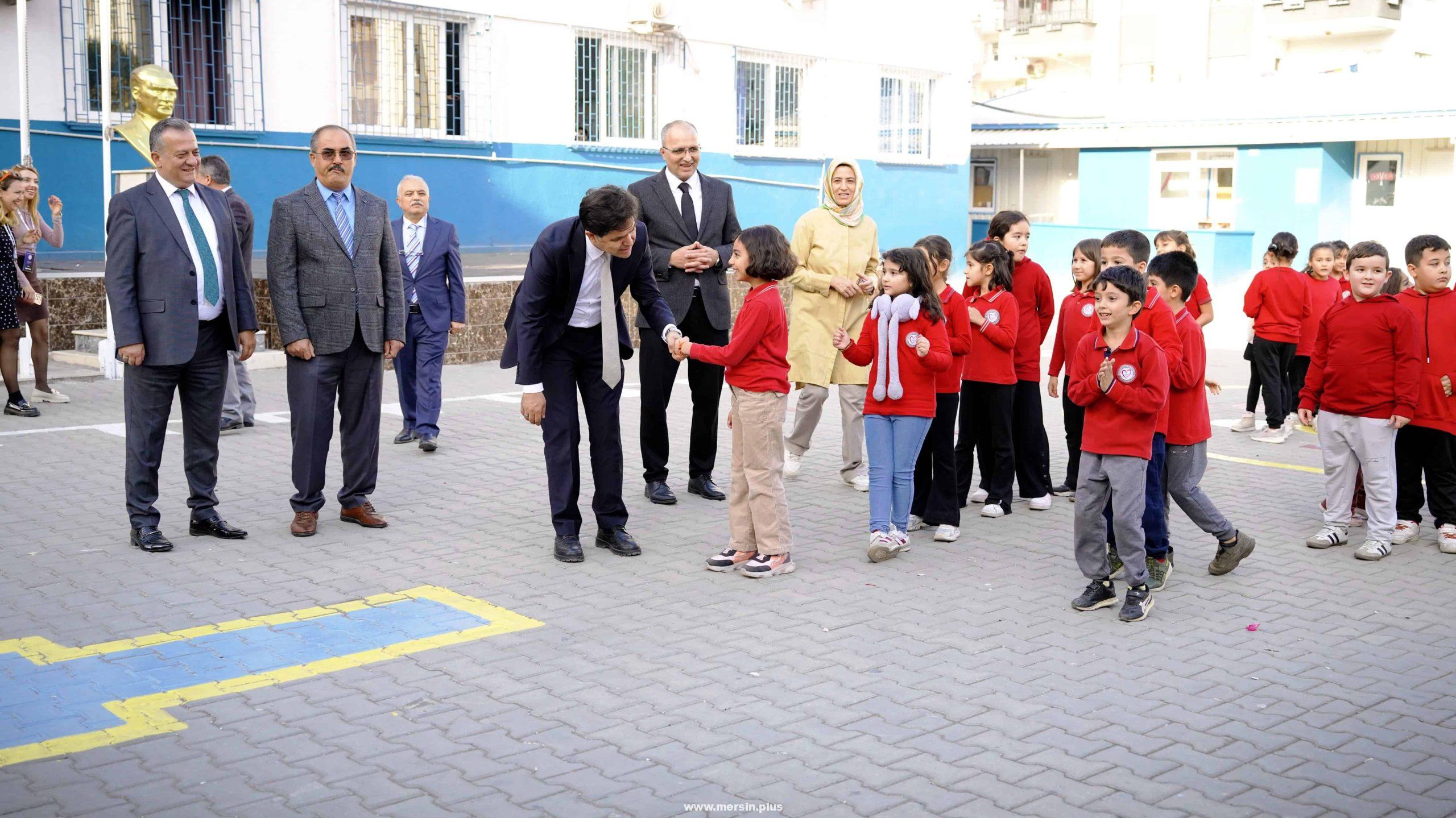 Mersin İl Millî Eğitim Müdürü Muhammed Özdemirci’den Erdemli’de Yoğun Okul Mesaisi