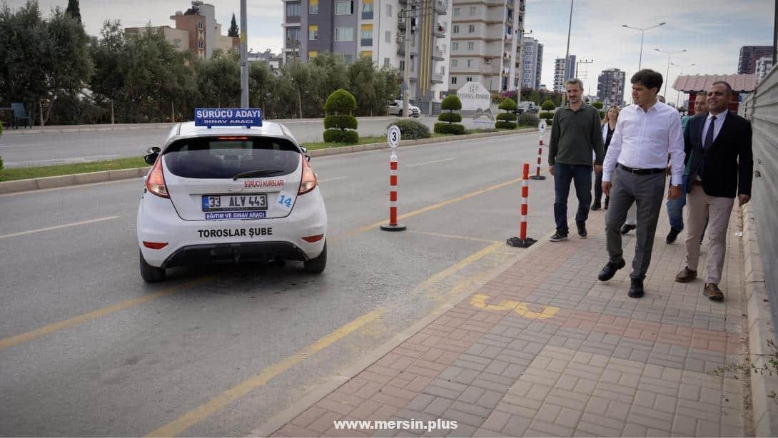 Mersin’de Direksiyon Sınav Süreci Denetlendi