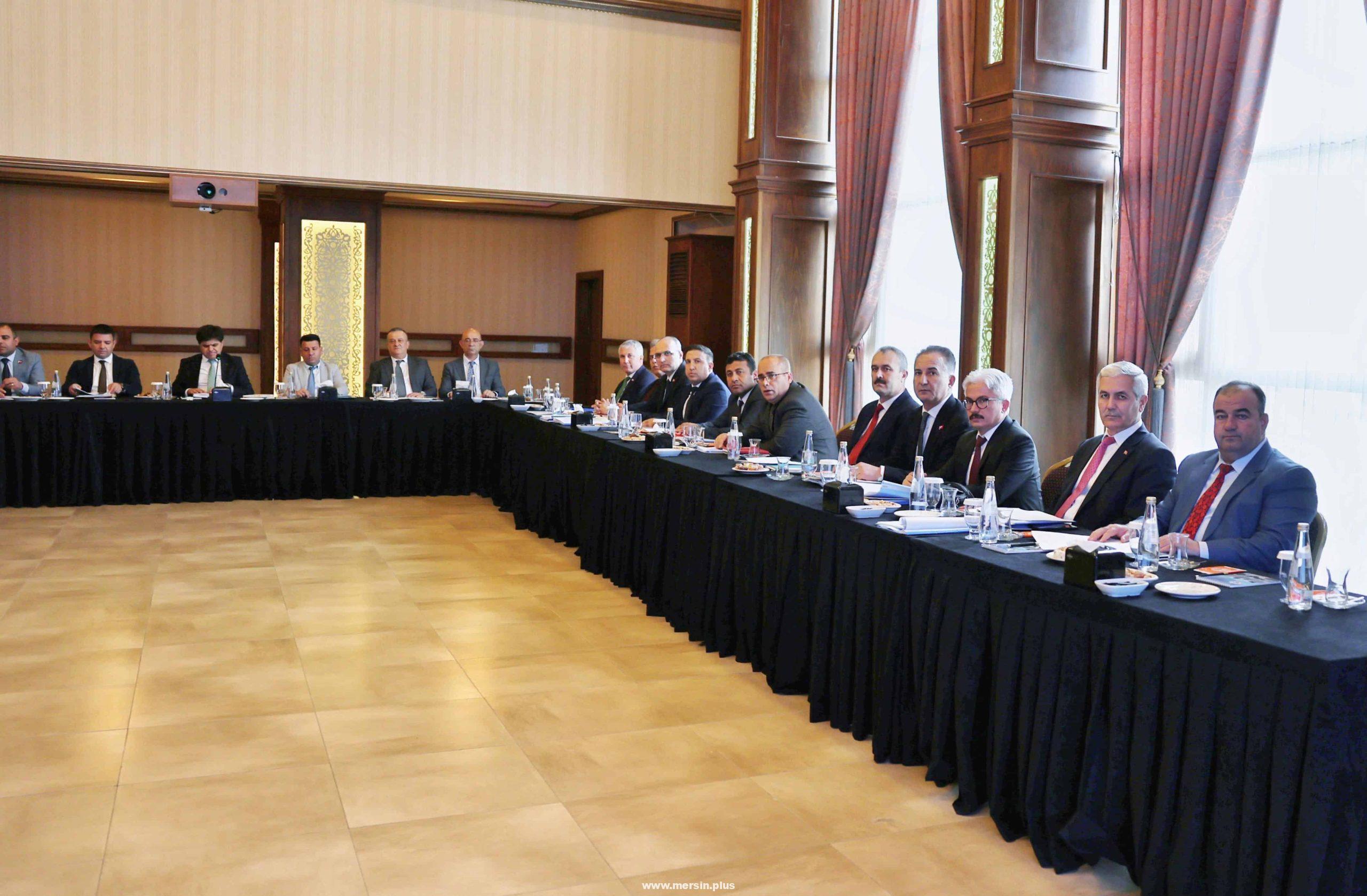 Mersin’de İlçe Millî Eğitim Müdürleri Kurulu Toplantısı Gerçekleştirildi