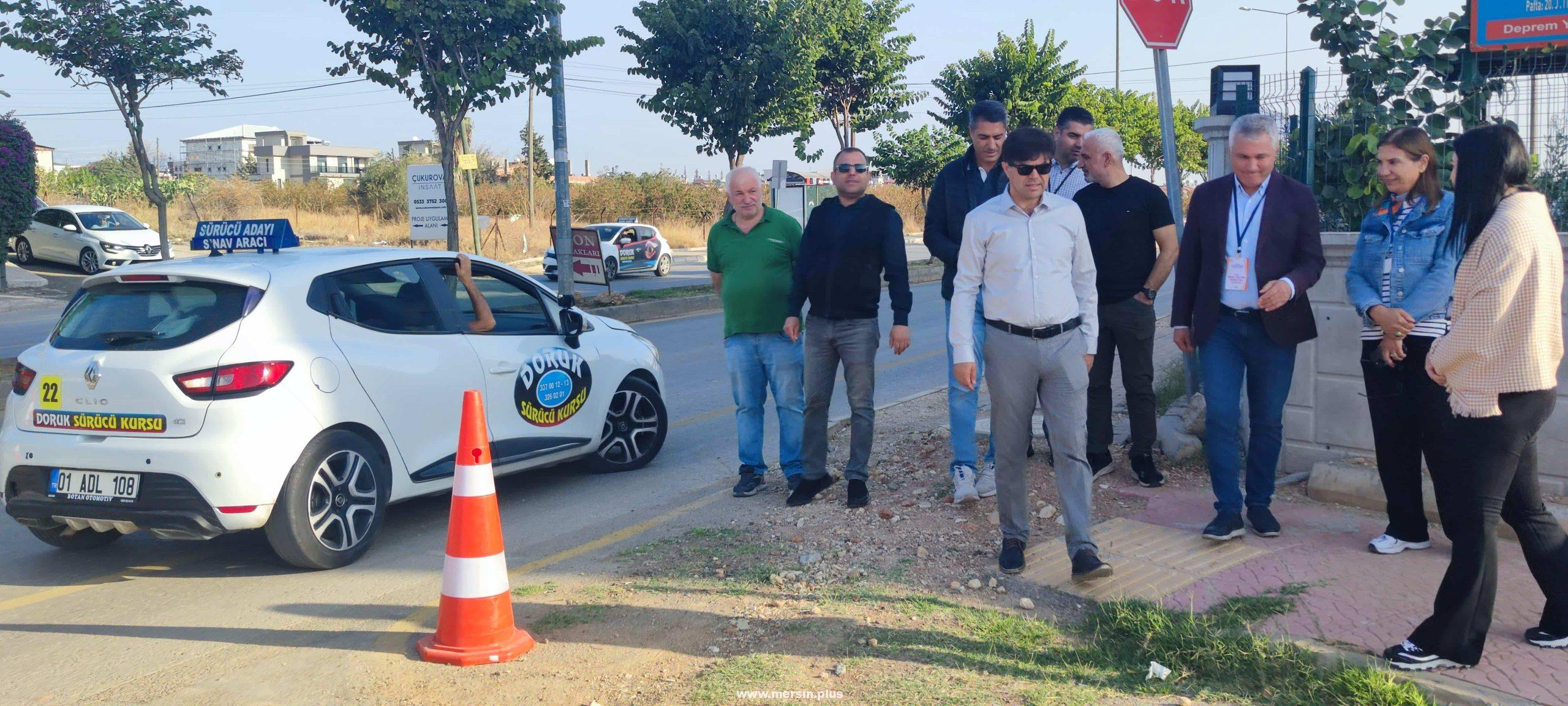 Mersin’de MTSK Direksiyon Sınavına Yakın Takip