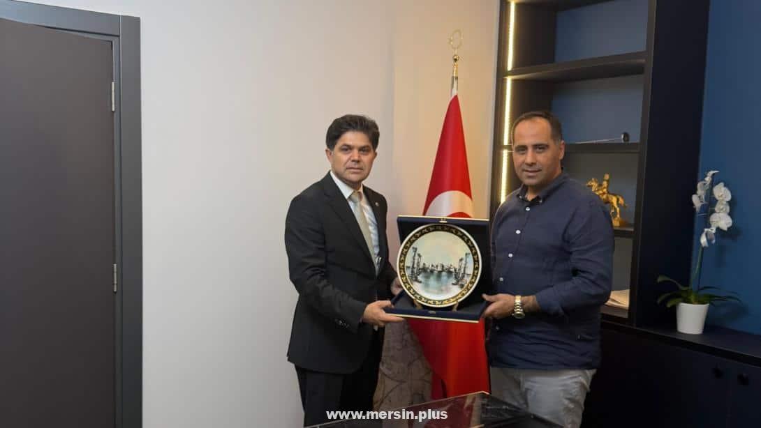 Muhammed Özdemirci, Ak Parti Mersin Milletvekili Ali Kıratlı ile Bir Araya Geldi