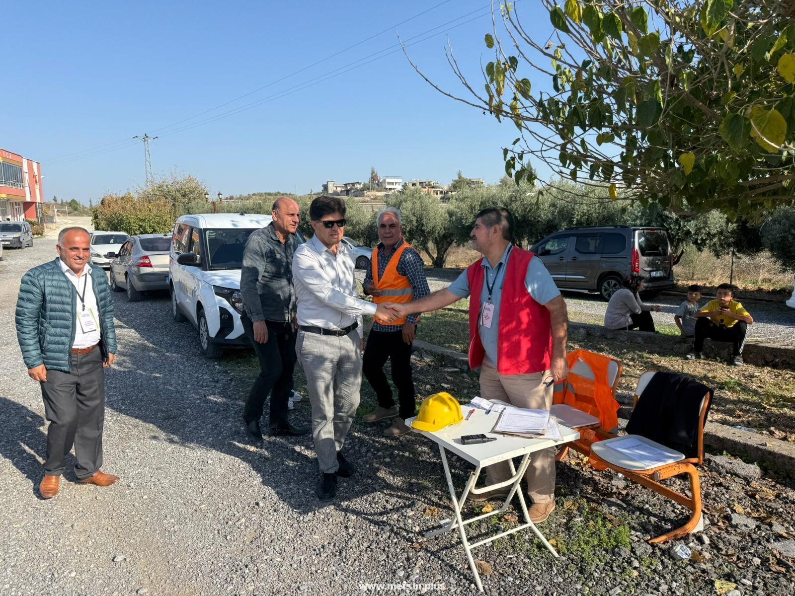 Özdemirci, MTSK İş Makineleri Uygulama Sınav Alanında Denetim Gerçekleştirdi