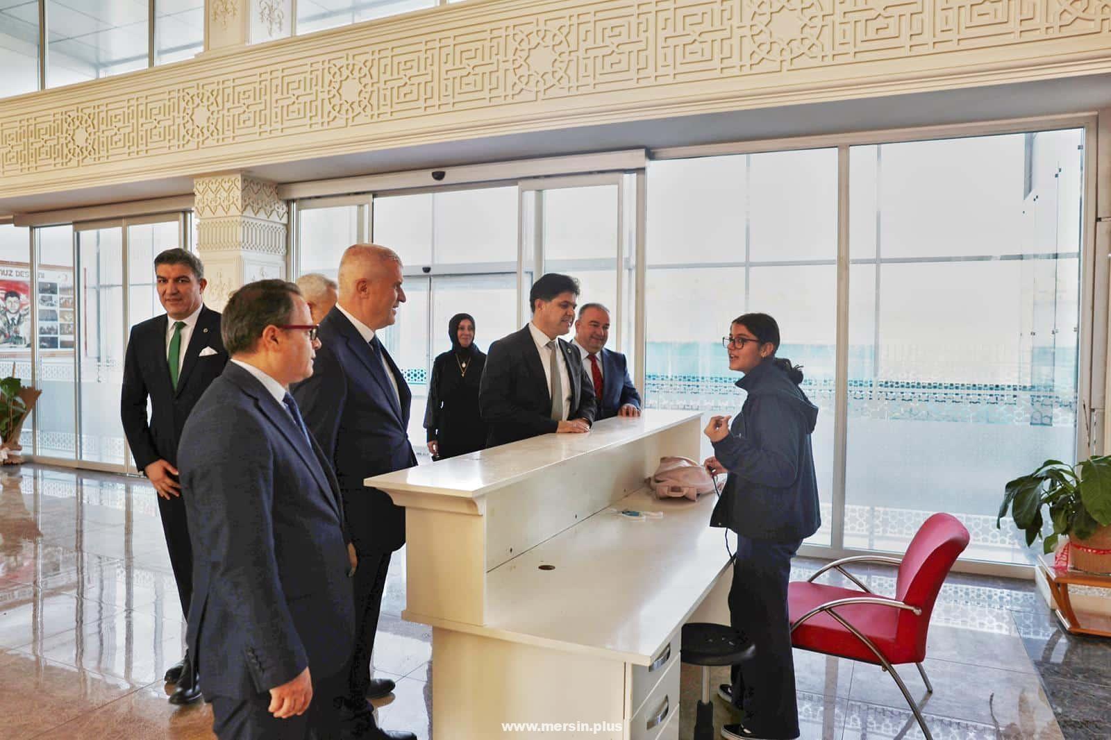 Özdemirci’den Yenişehir İmam Hatip Ortaokulu ve Anadolu İmam Hatip Lisesine Ziyaret