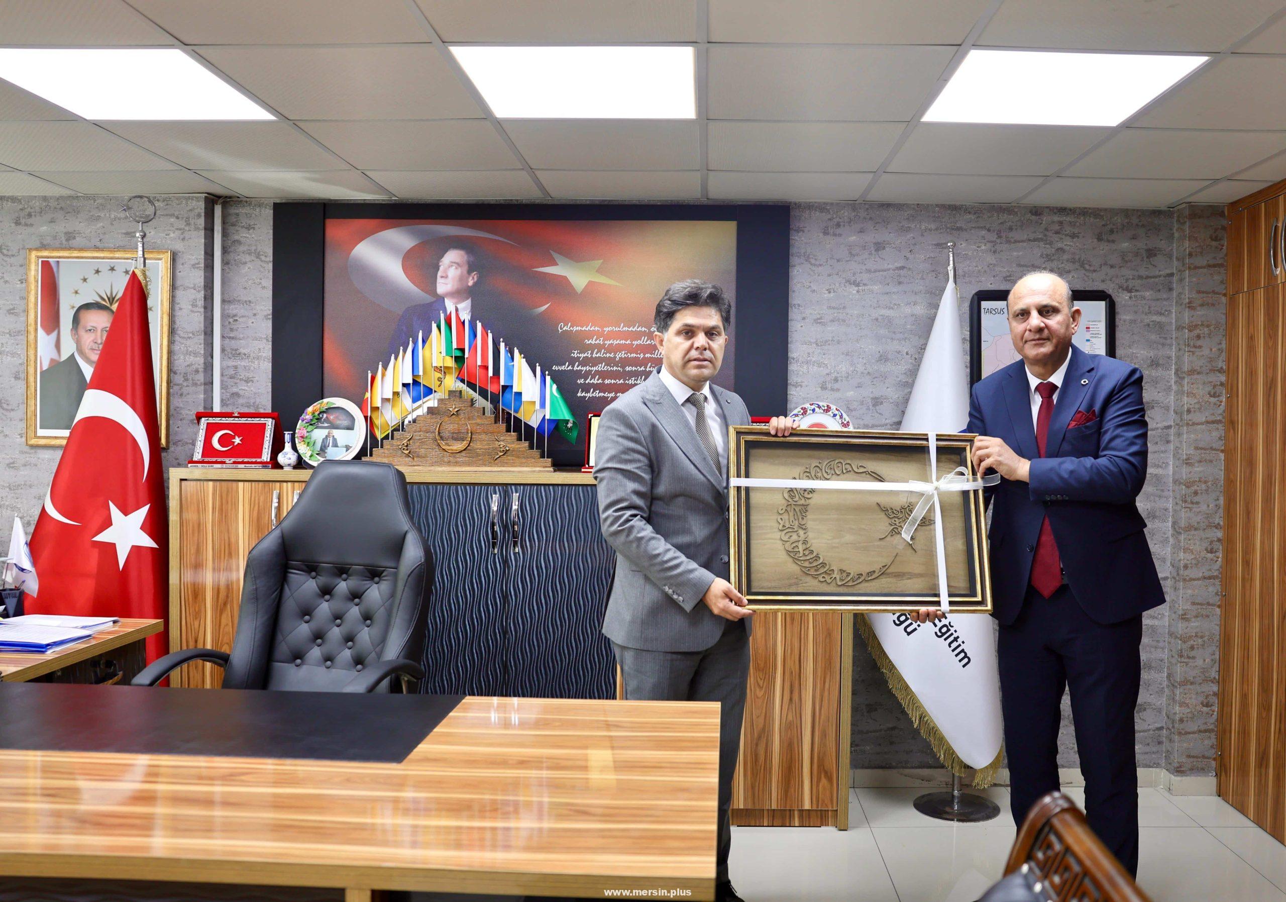 Tarsus İlçe Millî Eğitim Müdürlüğü, İl Müdürü Özdemirci’yi Ağırladı