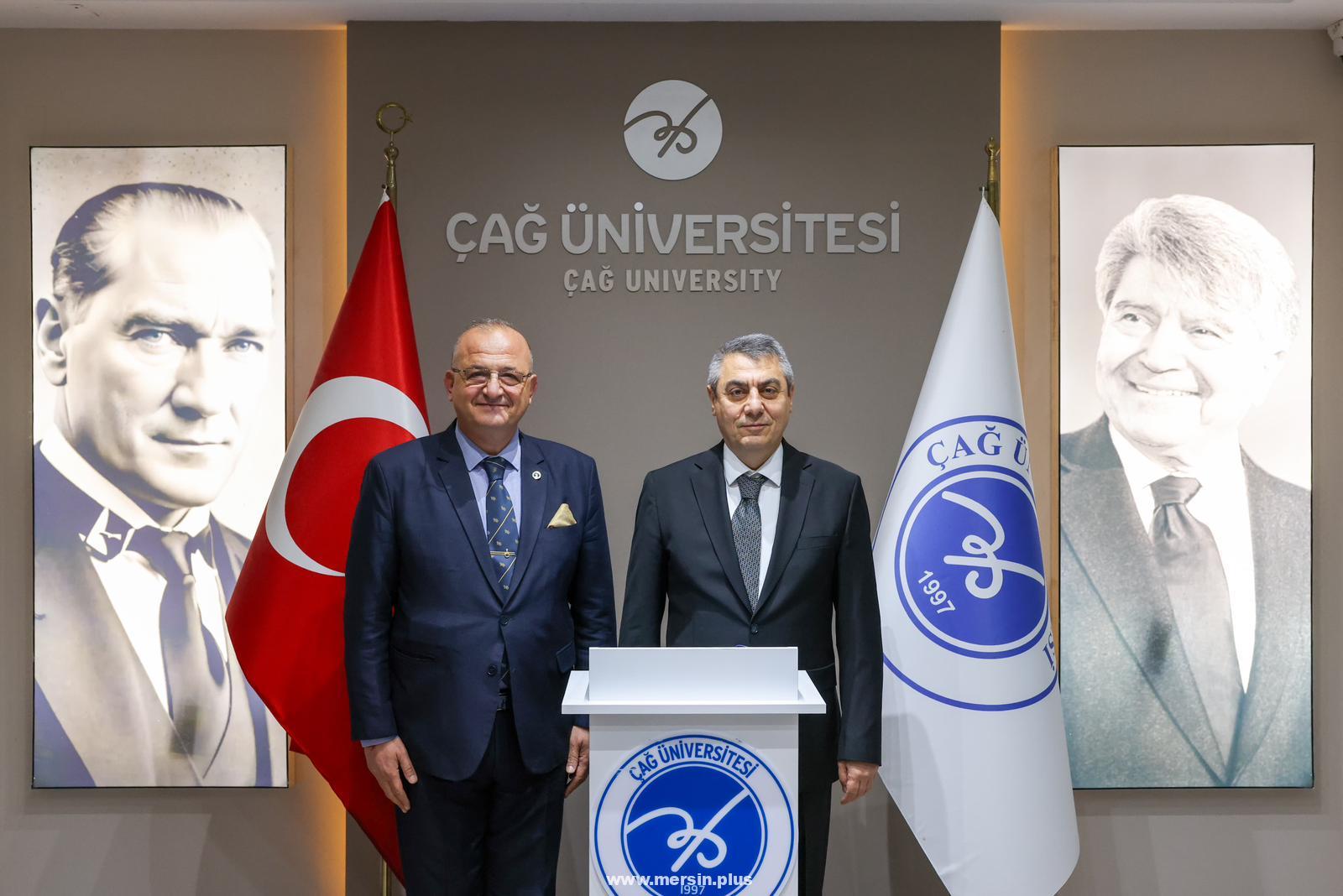 Vali Atilla Toros Çağ Üniversitesi’nde Öğrencilerle Buluştu: Projeler ve Hedefler Görüşüldü