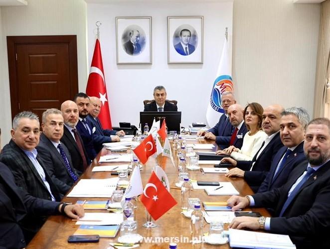 Mersin OSB’nin Geleceği Müteşebbis Heyet Toplantısında Ele Alındı