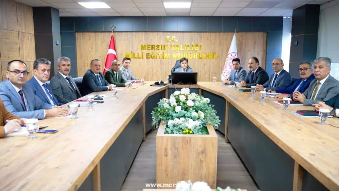 İl Millî Eğitim Müdürü Muhammed Özdemirci Başkanlığında Birim Amirleri Toplantısı Yapıldı