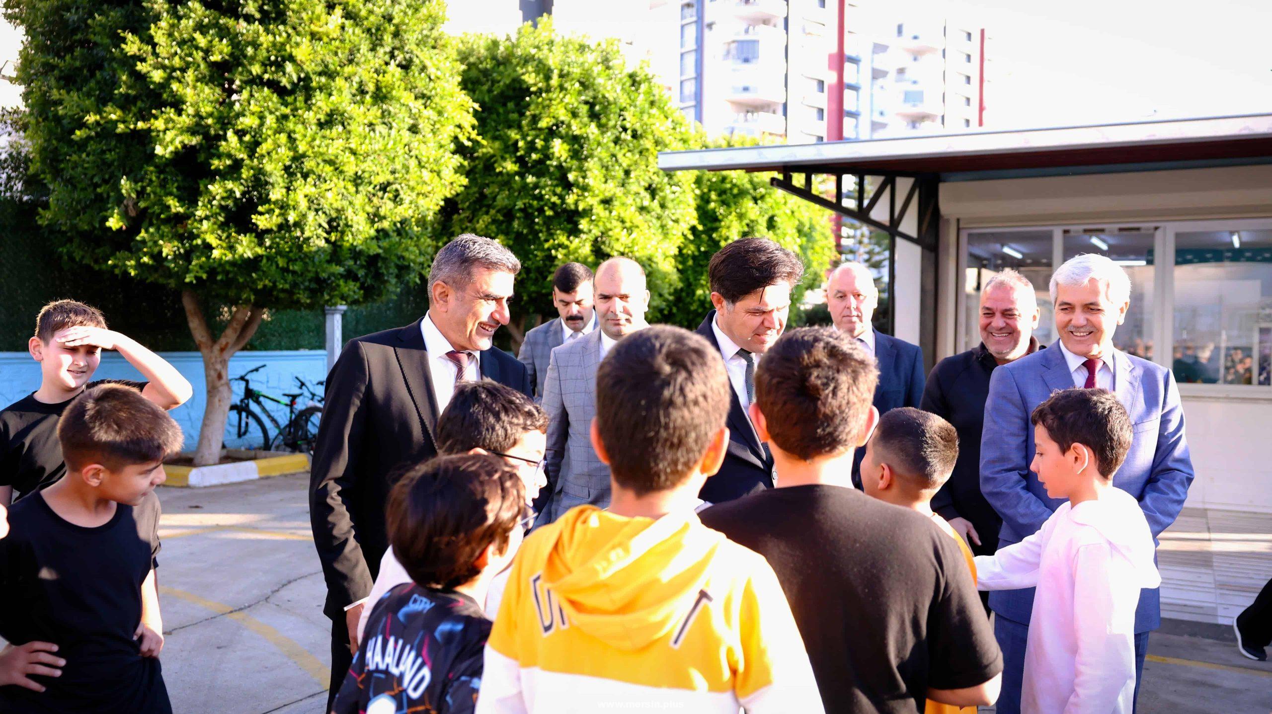 İl Millî Eğitim Müdürü Muhammed Özdemirci, Mezitli’de Okulları Yerinde İnceledi