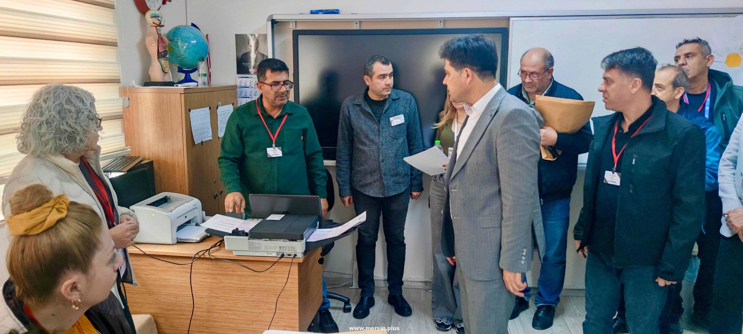 Mersin’de Ulaştırma Hizmetleri Mesleki Sınavına Üst Düzey Ziyaret